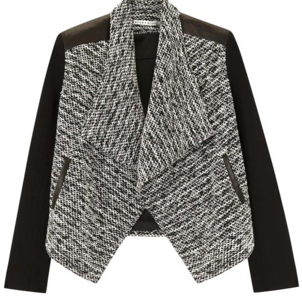 Alice & Olivia Shawl Jacket